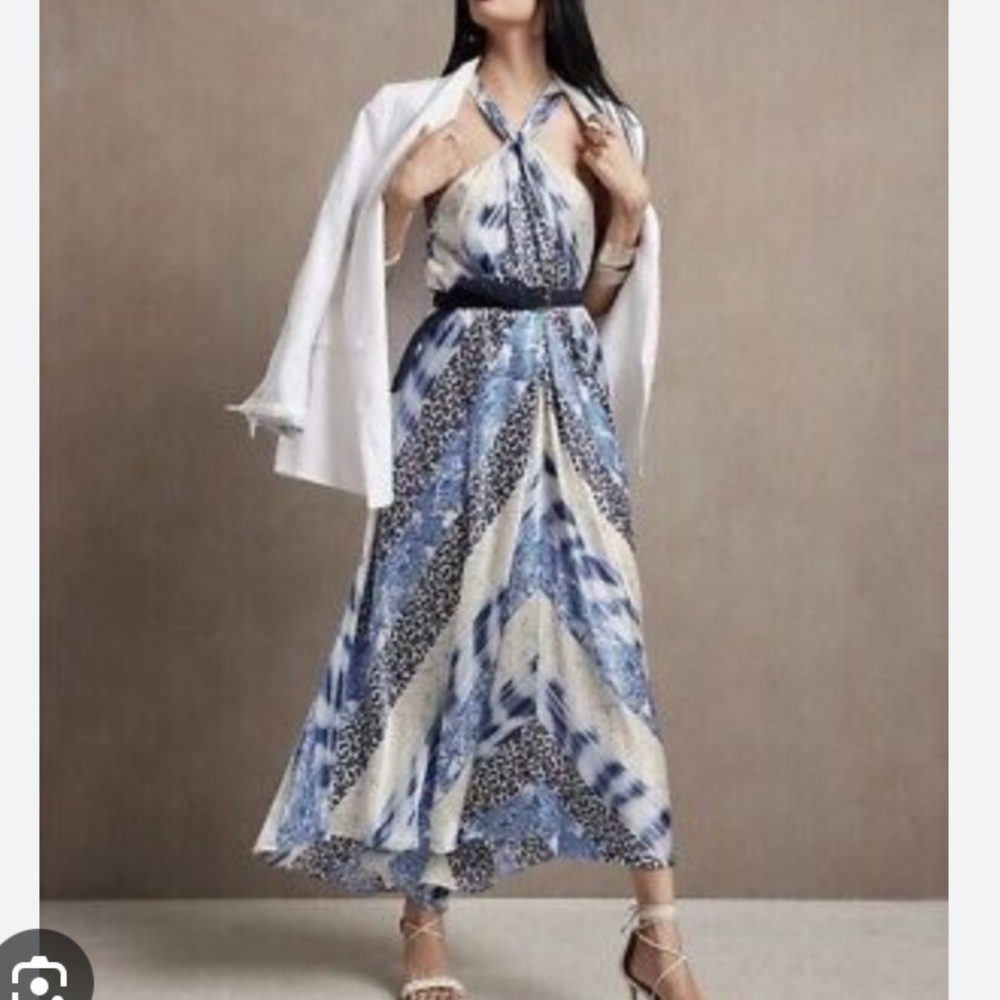 Banana Republic Belay Silk Dress